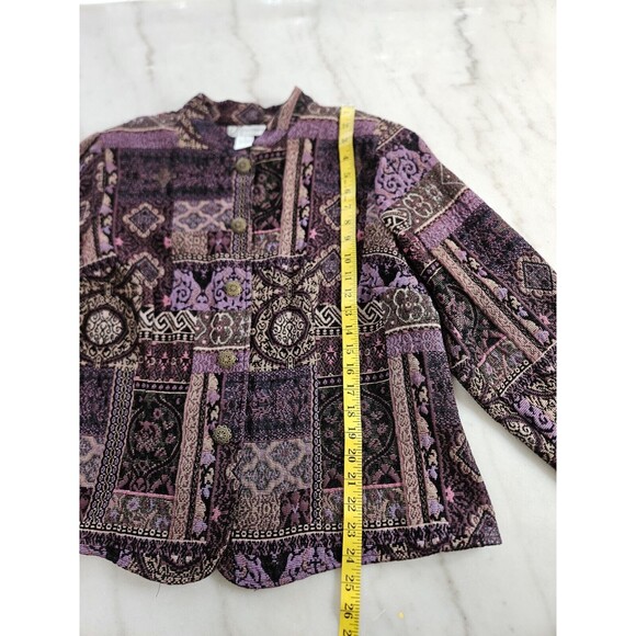 VTG Dressbarn Tapestry Blazer Women’s Jacket Size 1X, Vintage - Picture 10 of 10